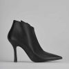 Donna Barca | Stivaletti Tacco Alto Tacco 9 Cm In Pelle Nera