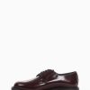 Uomo Barca | Scarpe Stringate Tacco 3 Cm In Pelle Bordeaux