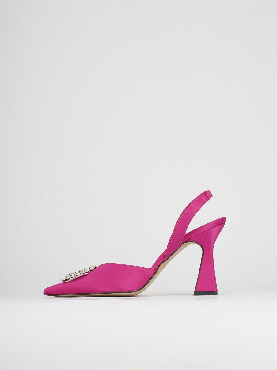 Donna Barca | Decollete Tacco 9 Cm In Pelle Rosa