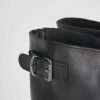 Donna Barca | Stivaletti Tacco Basso Tacco 3 Cm In Pelle Nera