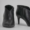 Donna Barca | Stivaletti Tacco Alto Tacco 5 Cm In Pelle Nera