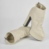 Donna Barca | Stivaletti Tacco Alto Tacco 13 Cm In Pelle Beige