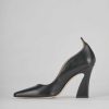 Donna Barca | Decollete Tacco 9 Cm In Pelle Nera