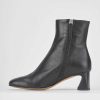 Donna Barca | Stivaletti Tacco Alto Tacco 5 Cm In Pelle Nera