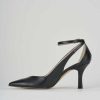 Donna Barca | Decollete Tacco 7 Cm In Pelle Nera