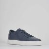 Uomo Barca | Sneakers Tacco 1 Cm In Pelle Blu