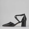 Donna Barca | Decollete Tacco 5 Cm In Pelle Nera