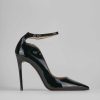 Donna Barca | Decollete Tacco 11 Cm In Vernice Nera