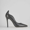 Donna Barca | Decollete Tacco 9Cm Pelle Nero