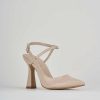 Donna Barca | Decollete Tacco 9 Cm In Pelle Beige