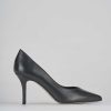 Donna Barca | Decollete Tacco 7 Cm In Pelle Nera