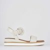 Donna Barca | Zeppa Tacco 3 Cm In Pelle Beige