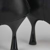 Donna Barca | Stivaletti Tacco Alto Tacco 7 Cm In Pelle Nera