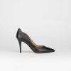 Donna Barca | Decollete Tacco 7 Cm In Pelle Nera