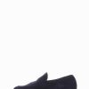 Uomo Barca | Mocassino Tacco 2 Cm Camoscio Blu