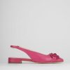 Donna Barca | Scarpe Basse Tacco 1 Cm In Pelle Rosa