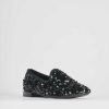 Donna Barca | Scarpe Basse Tacco 1 Cm In Pelle Nera