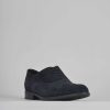 Uomo Barca | Scarpe Stringate In Camoscio Blu