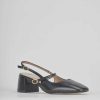 Donna Barca | Decollete Tacco 5 Cm In Pelle Nera