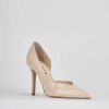 Donna Barca | Decollete Tacco 9 Cm In Vernice Beige