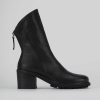 Donna Barca | Stivaletti Tacco Alto Tacco 6 Cm In Pelle Nera