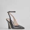 Donna Barca | Decollete Tacco 10 Cm In Pelle Nera