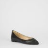 Donna Barca | Scarpe Basse Tacco 1 Cm In Pelle Nera