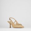 Donna Barca | Decollete Tacco 7 Cm In Pelle Beige