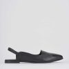 Donna Barca | Scarpe Basse Tacco 1 Cm In Pelle Nera