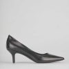 Donna Barca | Decollete Tacco 7 Cm In Pelle Nera