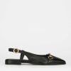 Donna Barca | Scarpe Basse Tacco 1 Cm In Pelle Nera