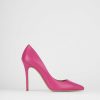 Donna Barca | Decollete Tacco 11 Cm In Pelle Rosa