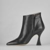 Donna Barca | Stivaletti Tacco Alto Tacco 9 Cm In Pelle Nera