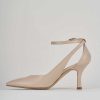 Donna Barca | Decollete Tacco 7 Cm In Pelle Beige