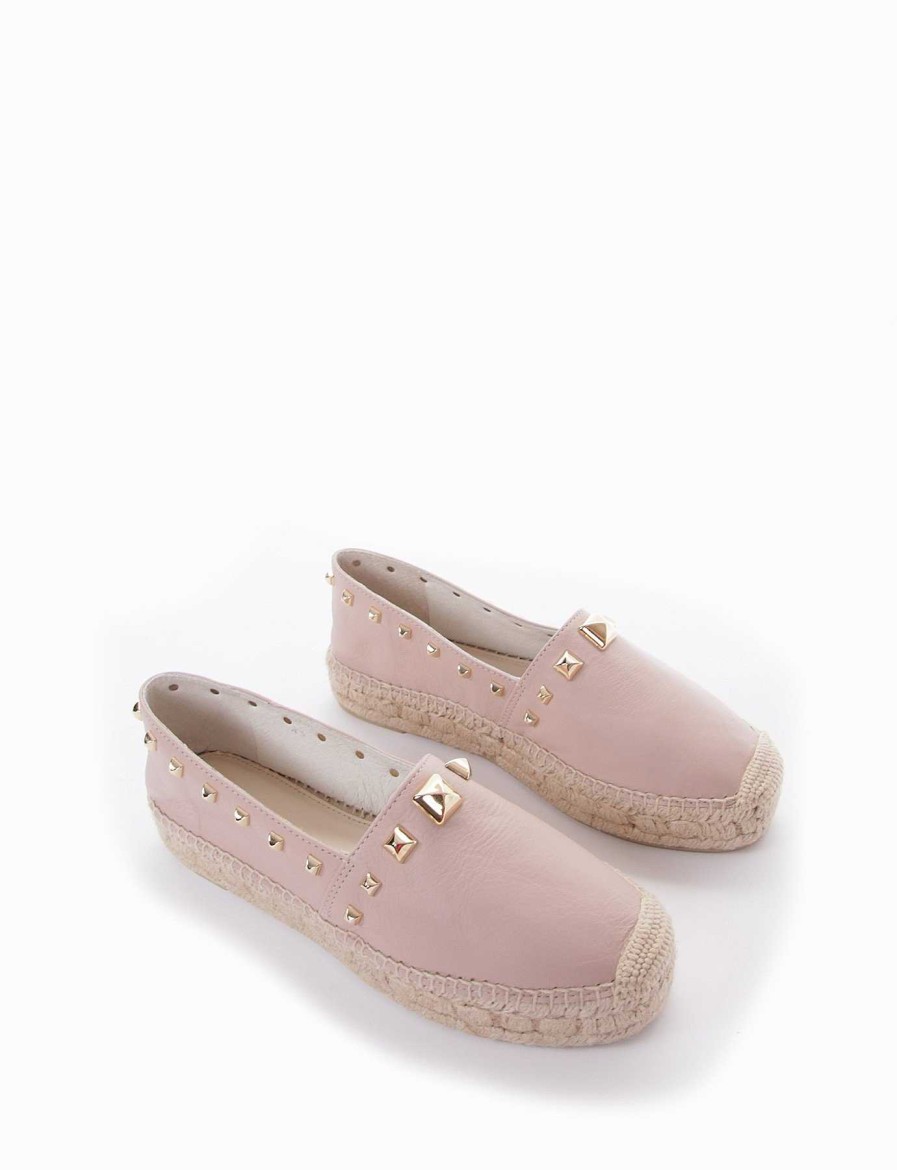 Donna Barca | Espadrillas In Pelle Rosa