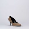 Donna Barca | Decollete Tacco 9 Cm In Pelle Beige