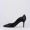 Donna Barca | Decollete Tacco 9 Cm In Pelle Nera