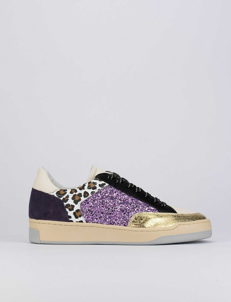 Donna Barca | Sneakers In Pelle Multicolor