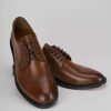 Uomo Barca | Scarpe Stringate Tacco 1 Cm In Pelle Marrone