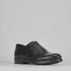 Uomo Barca | Scarpe Stringate In Pelle Nera