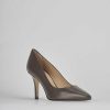 Donna Barca | Decollete Tacco 7 Cm In Pelle Marrone