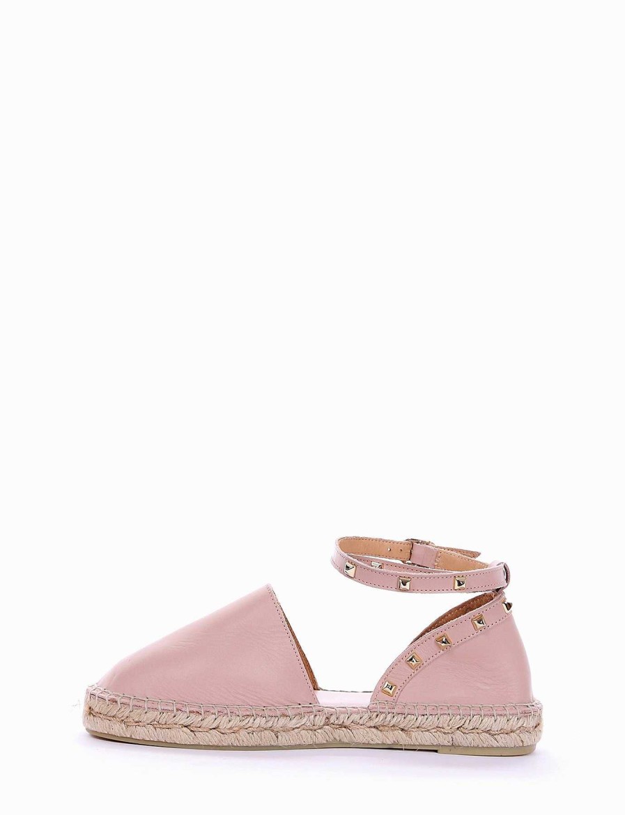 Donna Barca | Espadrillas In Pelle Rosa