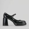 Donna Barca | Decollete Tacco 9 Cm In Pelle Nera