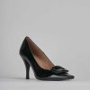 Donna Barca | Decollete Tacco 9 Cm In Vernice Nera