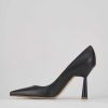 Donna Barca | Decollete Tacco 9 Cm In Pelle Nera