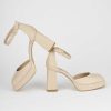 Donna Barca | Decollete Tacco 9 Cm In Pelle Beige