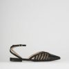 Donna Barca | Scarpe Basse Tacco 1 Cm In Pelle Nera