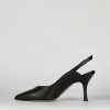 Donna Barca | Decollete Tacco 6 Cm In Pelle Nera