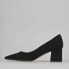 Donna Barca | Decollete Tacco 5Cm Camoscio Nero