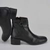 Donna Barca | Stivaletti Tacco Alto Tacco 5 Cm In Pelle Nera